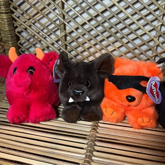 Swibco Puffkins Collection - Halloween theme plush stuffed animal bundle - Picture 3 of 10